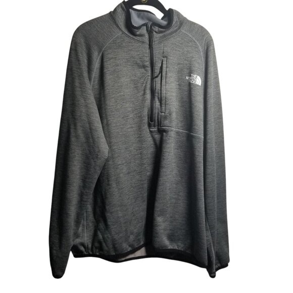 The North Face Men's  Mock Neck 1/4 Zip Pull Over Fleece Sweatshirt Sz XL - Picture 1 of 7